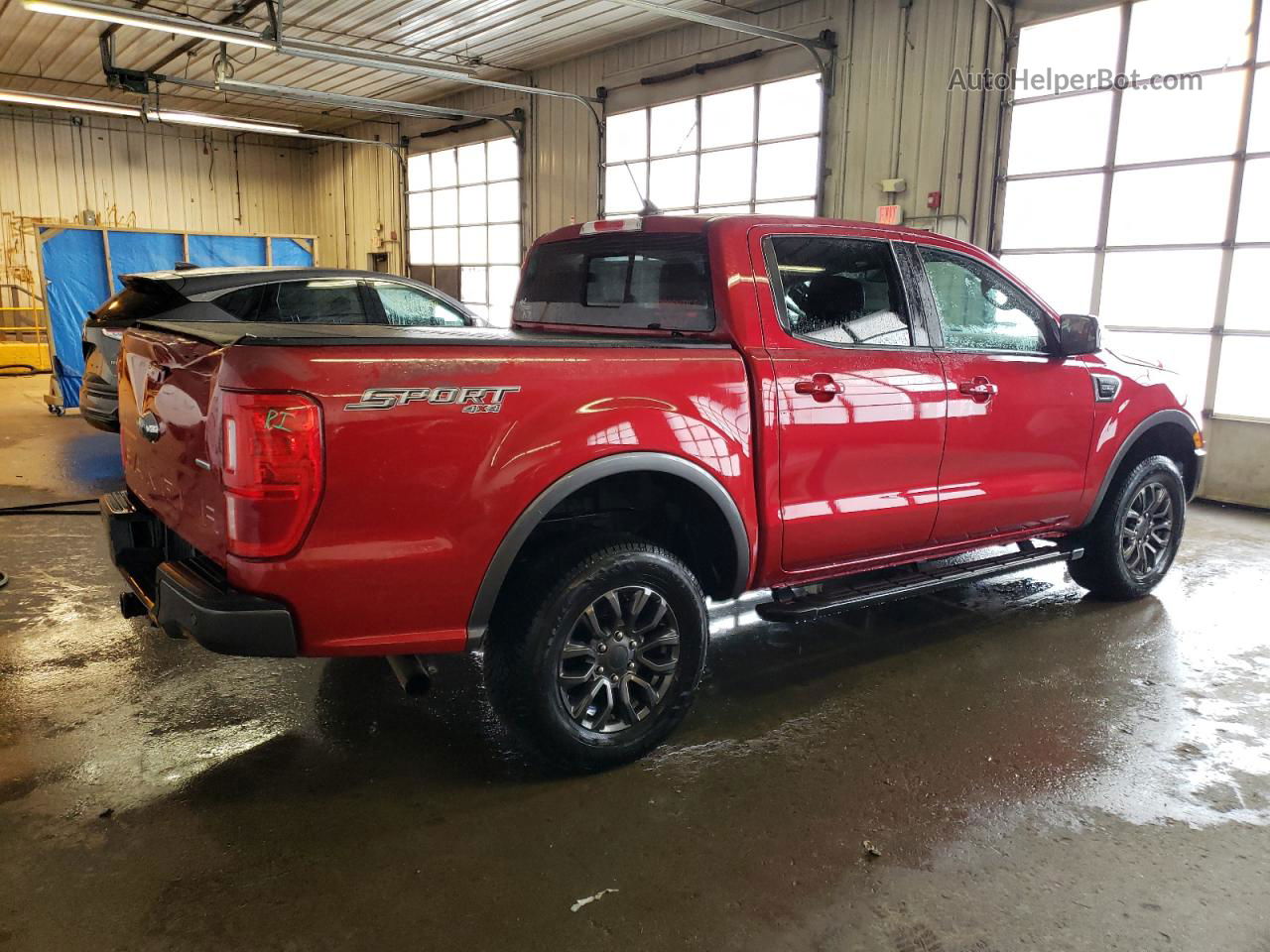 2020 Ford Ranger Xl Red vin: 1FTER4FH1LLA21667