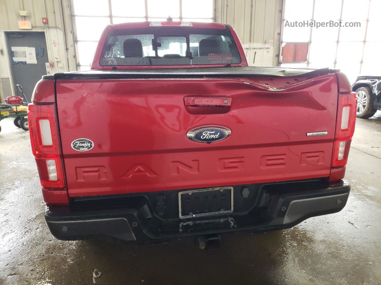 2020 Ford Ranger Xl Red vin: 1FTER4FH1LLA21667