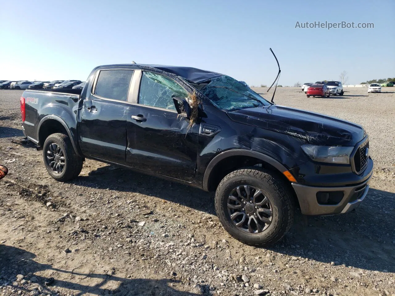 2020 Ford Ranger Xl Black vin: 1FTER4FH1LLA27405