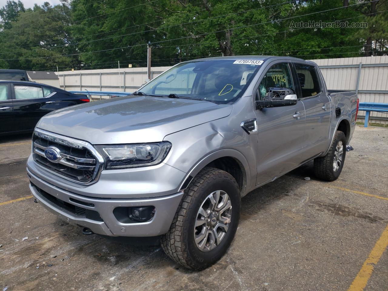 2020 Ford Ranger Xl Silver vin: 1FTER4FH1LLA29753