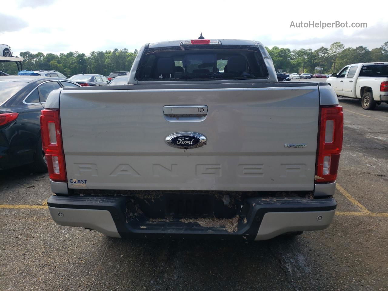 2020 Ford Ranger Xl Silver vin: 1FTER4FH1LLA29753