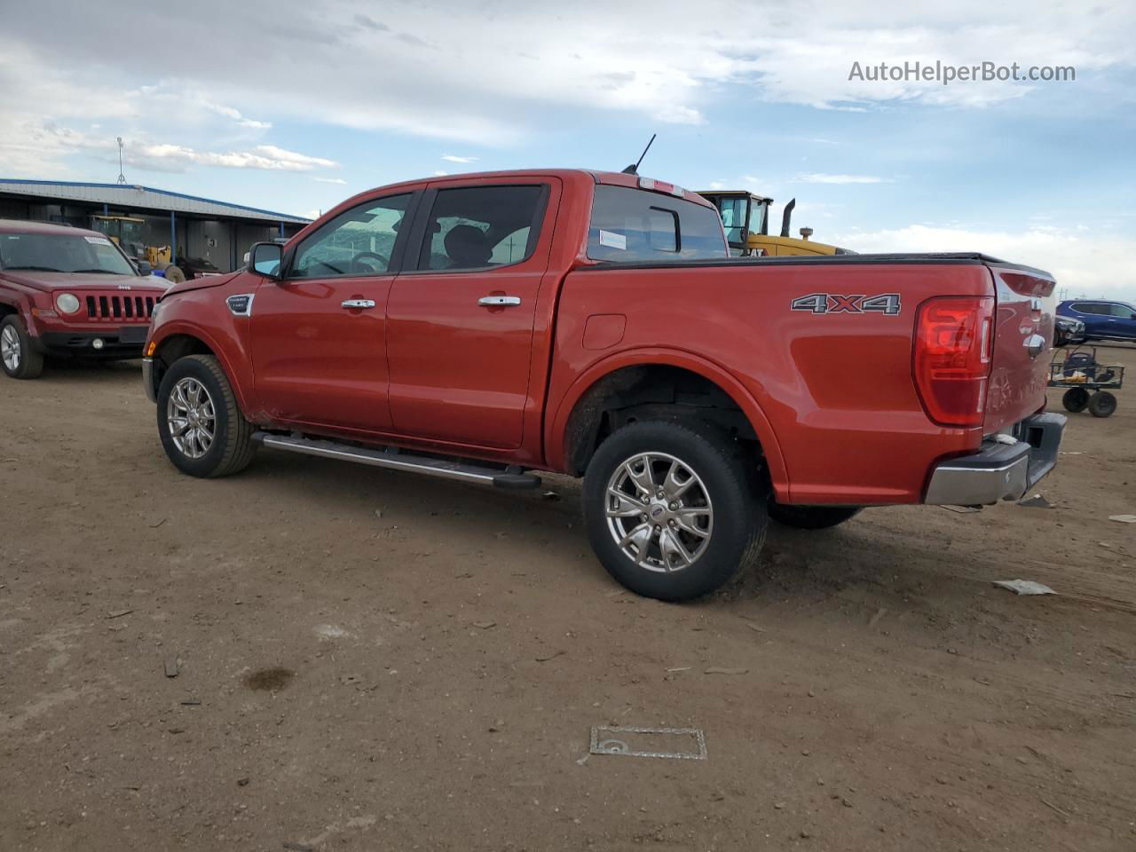 2019 Ford Ranger Xl Orange vin: 1FTER4FH2KLA34572