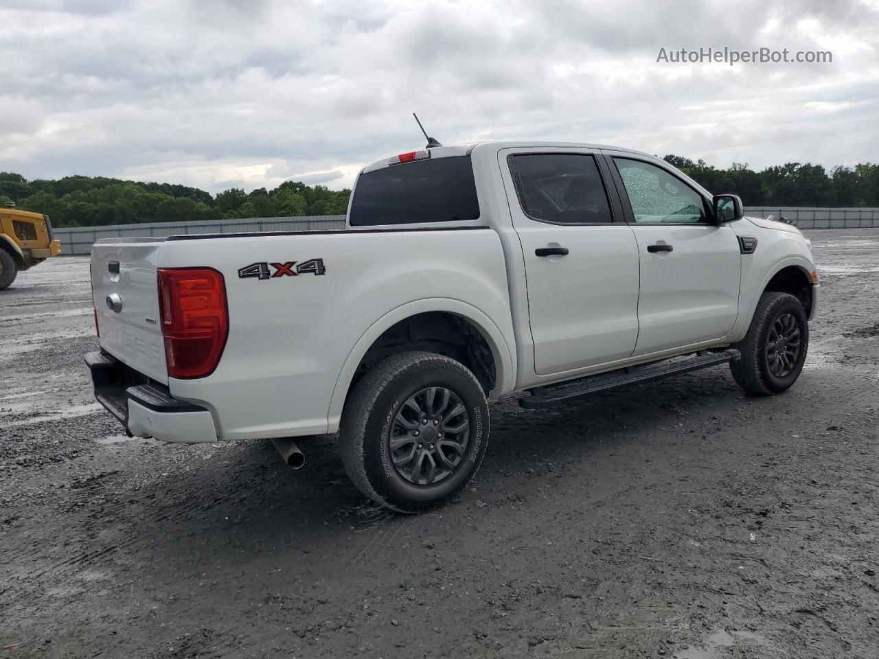 2019 Ford Ranger Xl White vin: 1FTER4FH2KLA43885