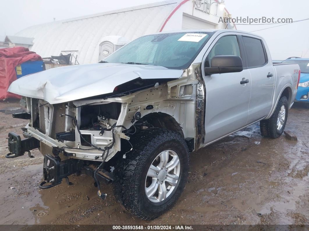 2019 Ford Ranger Xlt Silver vin: 1FTER4FH2KLA50674