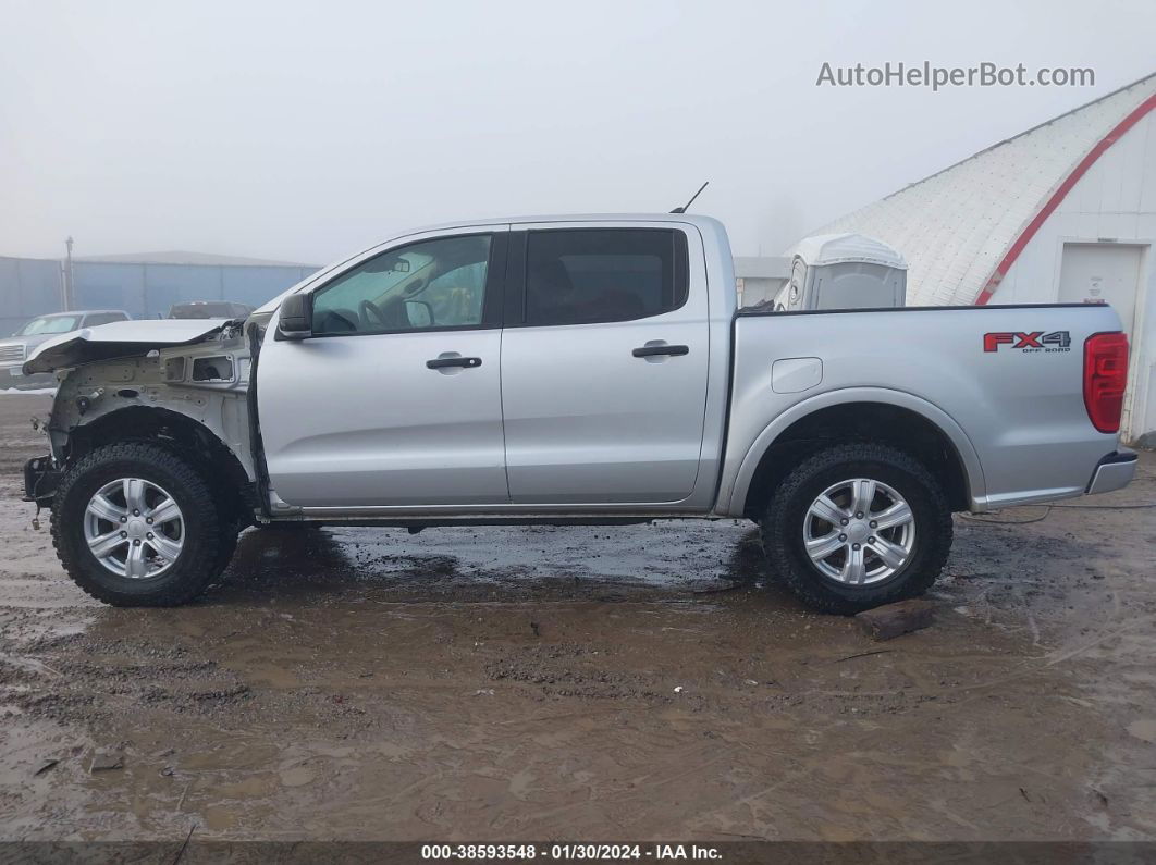 2019 Ford Ranger Xlt Silver vin: 1FTER4FH2KLA50674