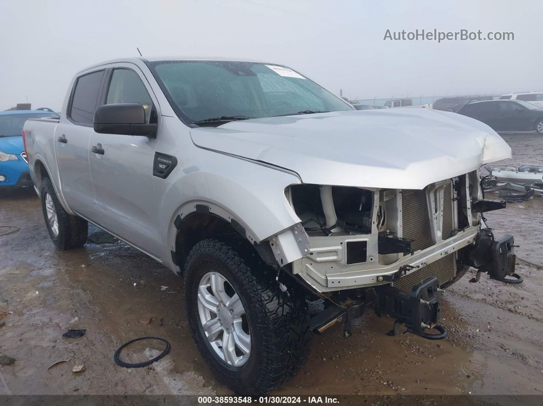 2019 Ford Ranger Xlt Silver vin: 1FTER4FH2KLA50674