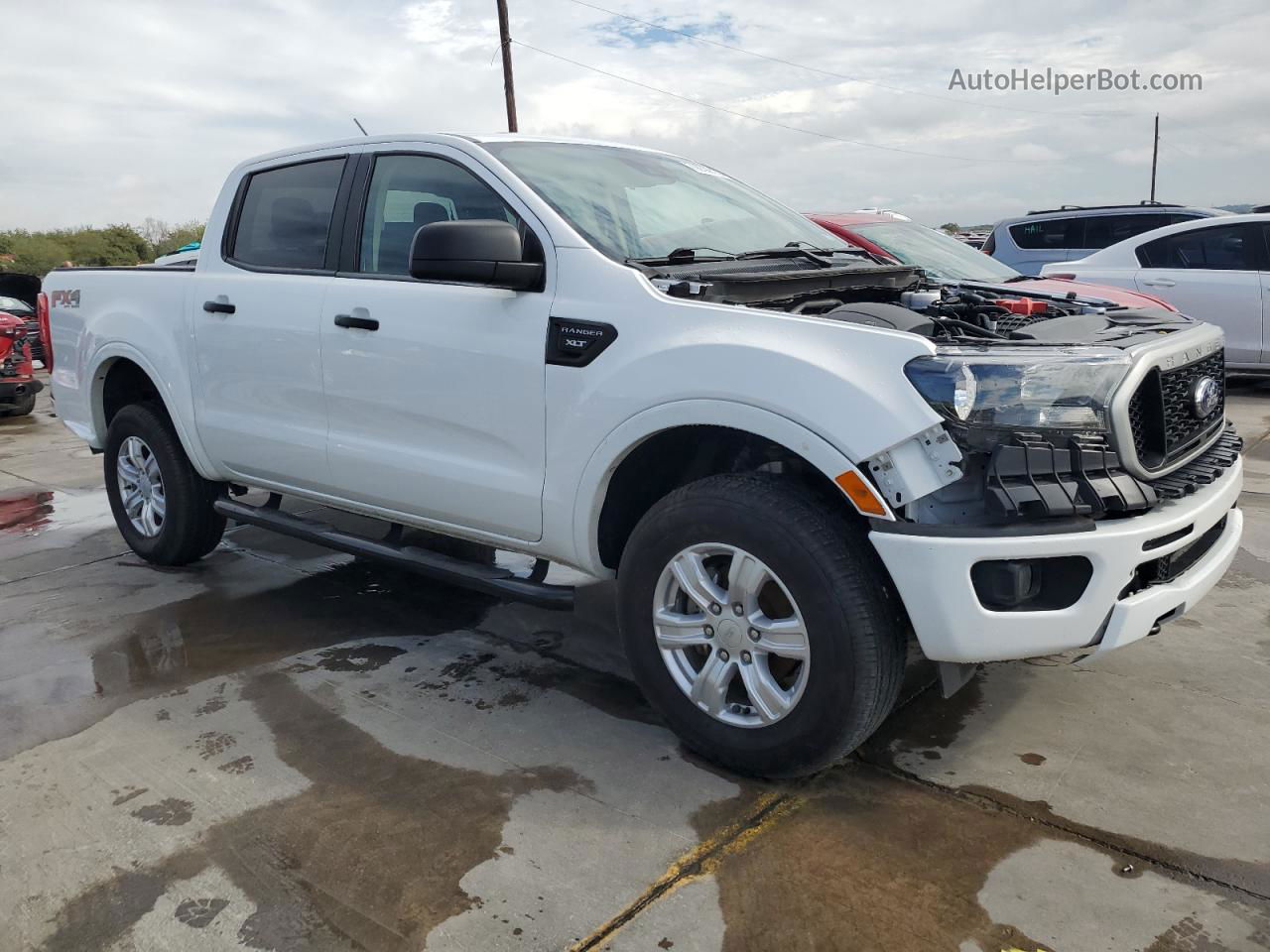 2020 Ford Ranger Xl Белый vin: 1FTER4FH2LLA10435