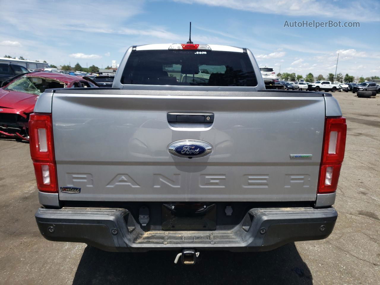 2020 Ford Ranger Xl Silver vin: 1FTER4FH2LLA19099