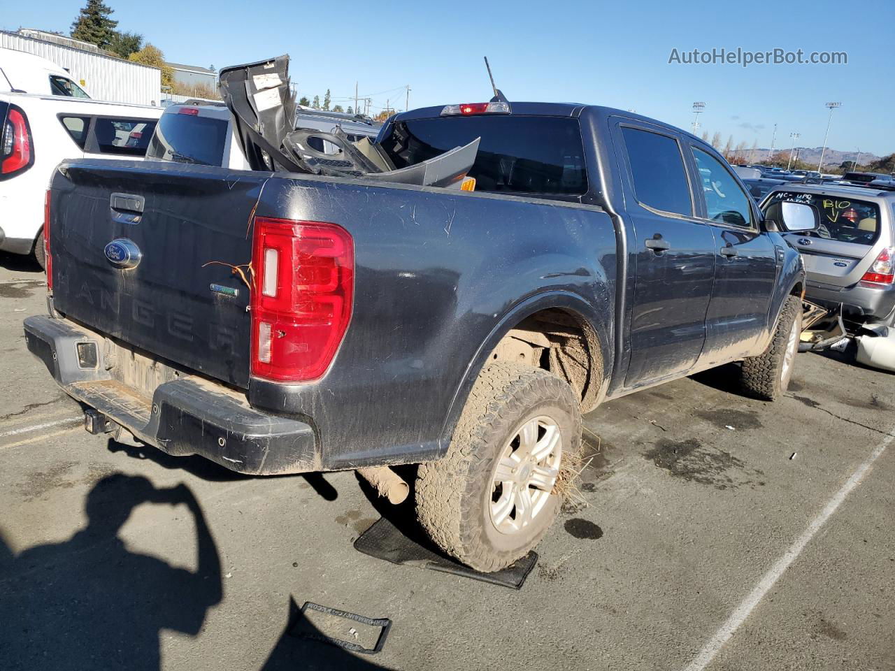 2020 Ford Ranger Xl Charcoal vin: 1FTER4FH2LLA25582