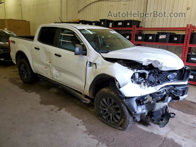 2020 Ford Ranger Xl White vin: 1FTER4FH2LLA26490