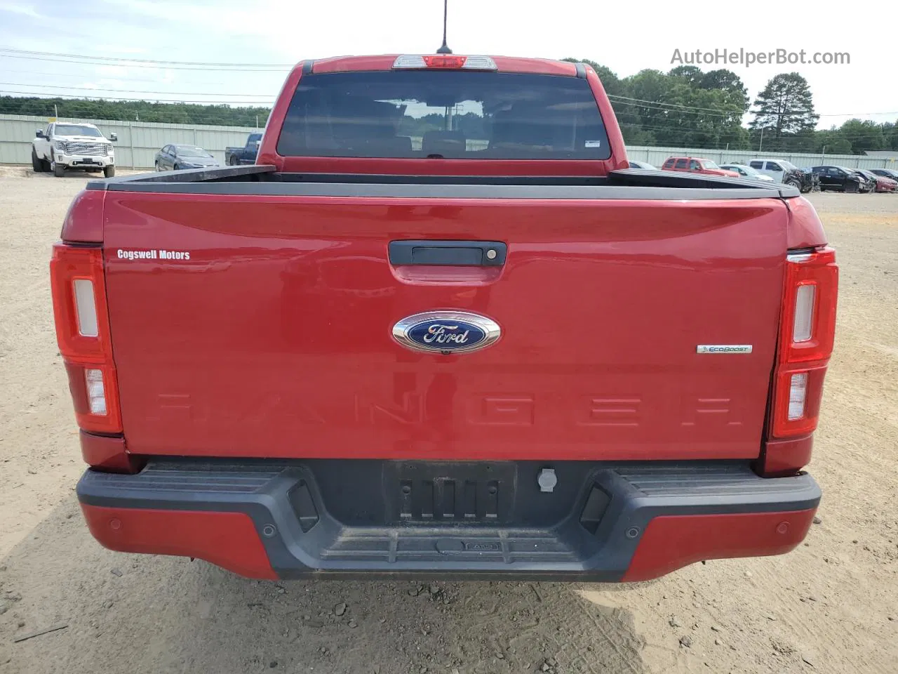 2020 Ford Ranger Xl Red vin: 1FTER4FH2LLA37473