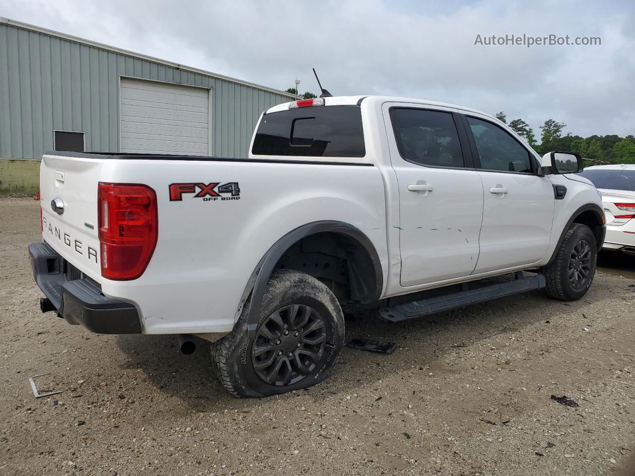 2020 Ford Ranger Xl White vin: 1FTER4FH2LLA60140