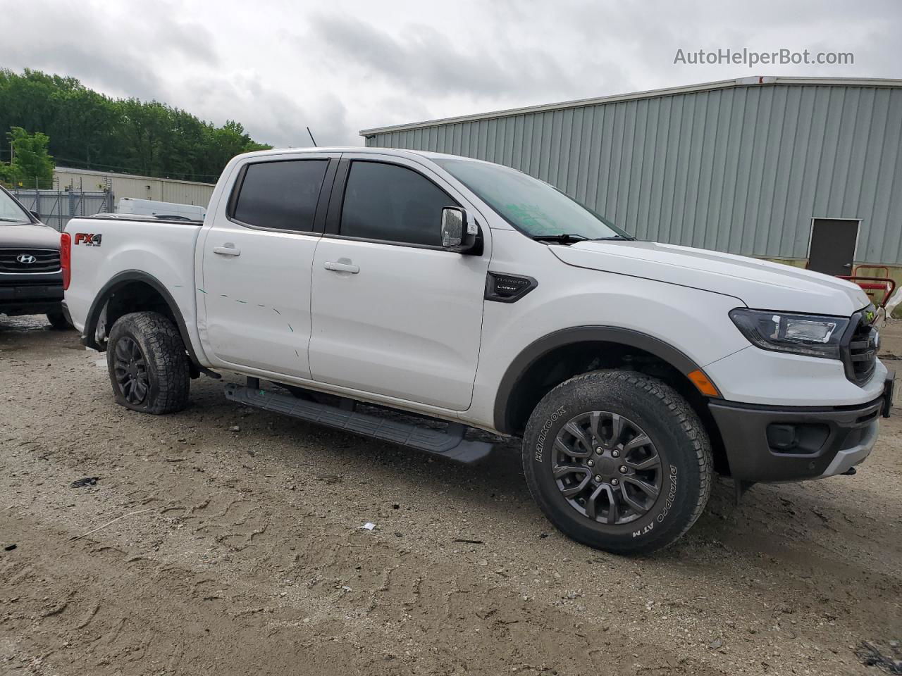 2020 Ford Ranger Xl White vin: 1FTER4FH2LLA60140