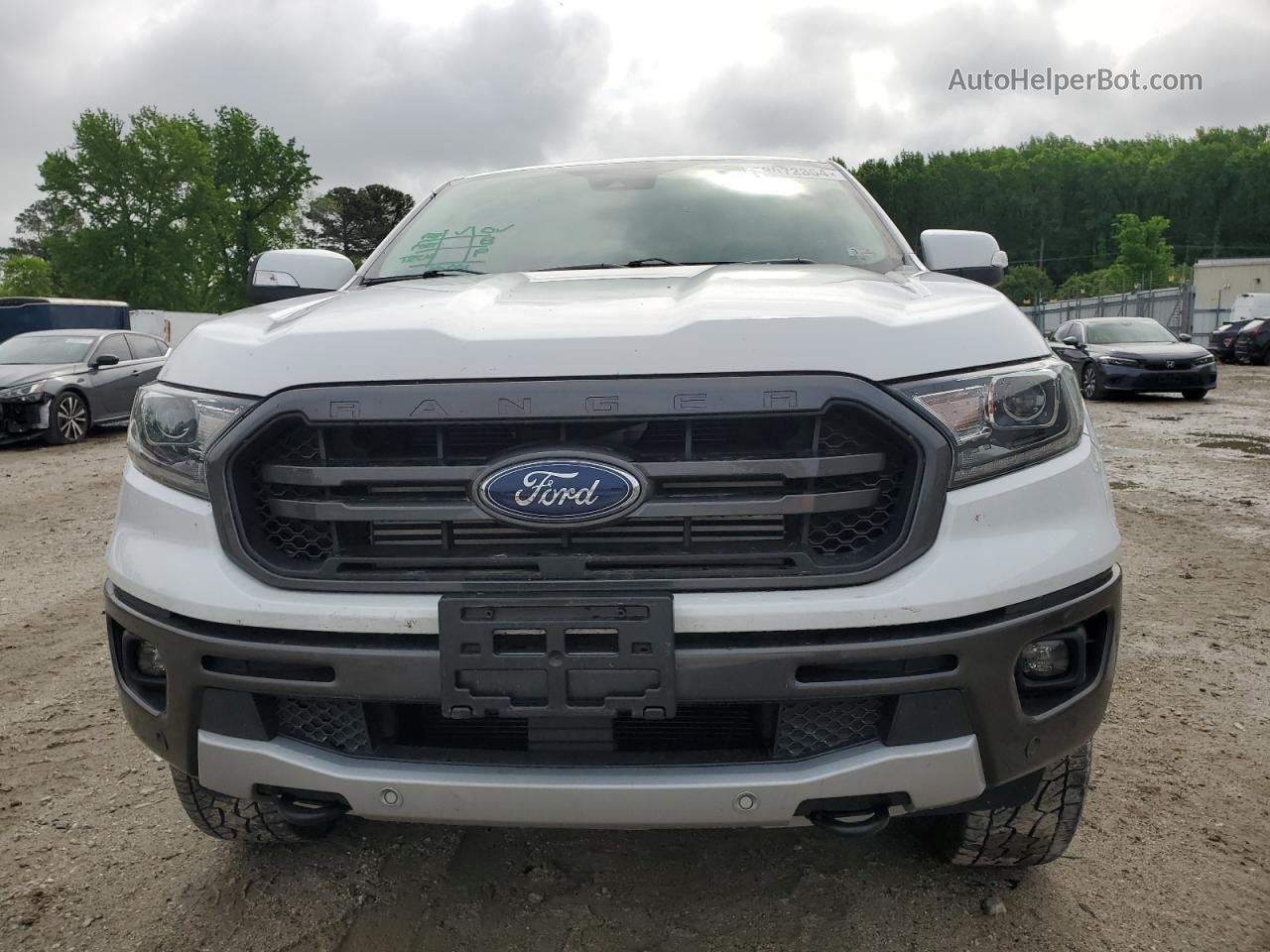 2020 Ford Ranger Xl White vin: 1FTER4FH2LLA60140