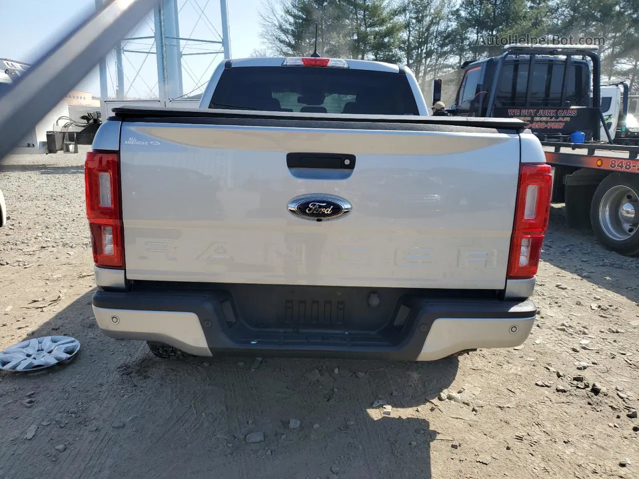 2020 Ford Ranger Xl Silver vin: 1FTER4FH2LLA72692