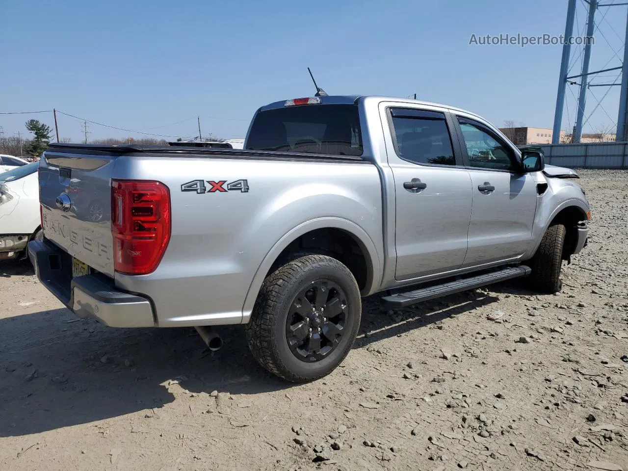 2020 Ford Ranger Xl Silver vin: 1FTER4FH2LLA72692