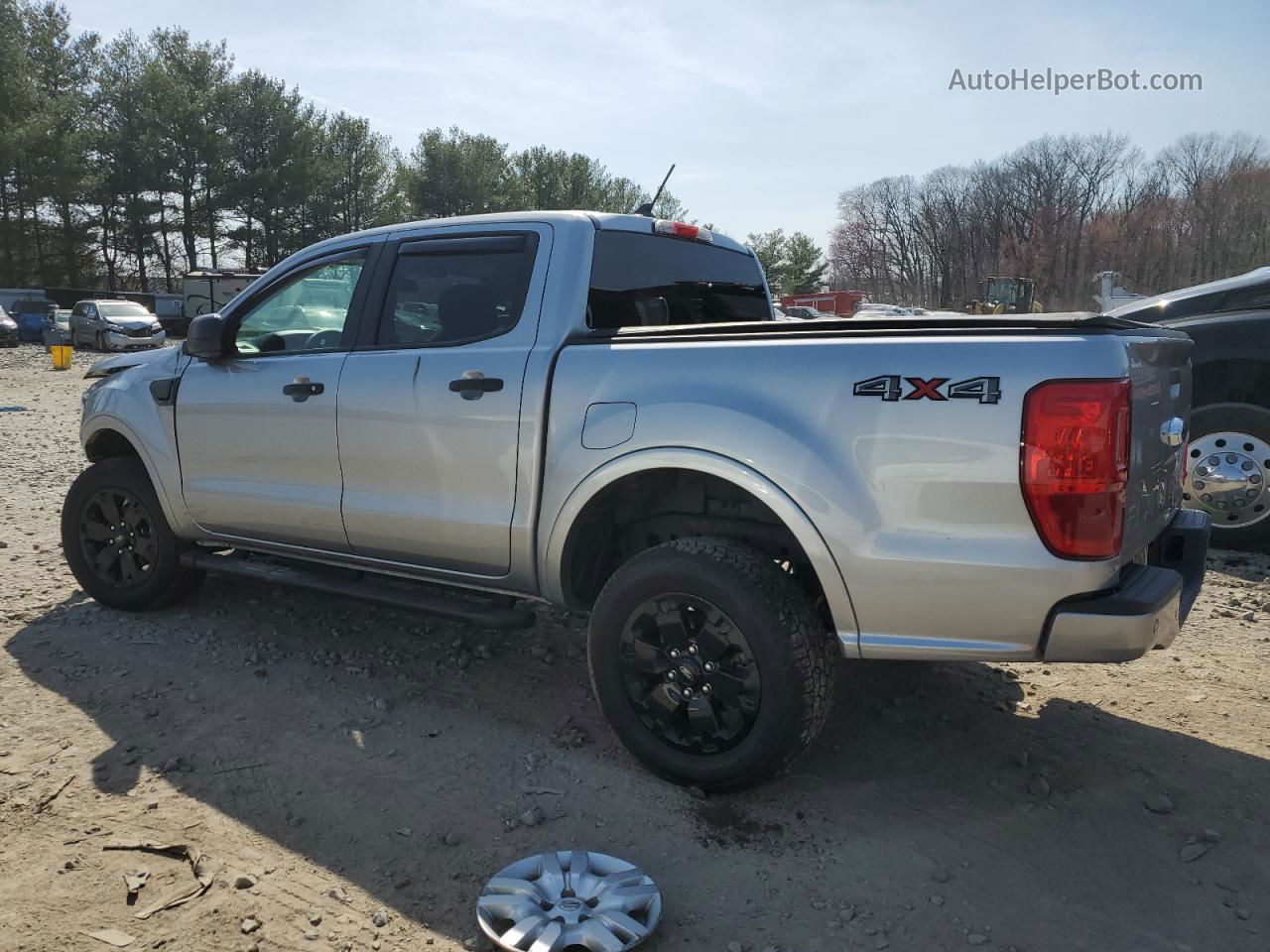 2020 Ford Ranger Xl Silver vin: 1FTER4FH2LLA72692