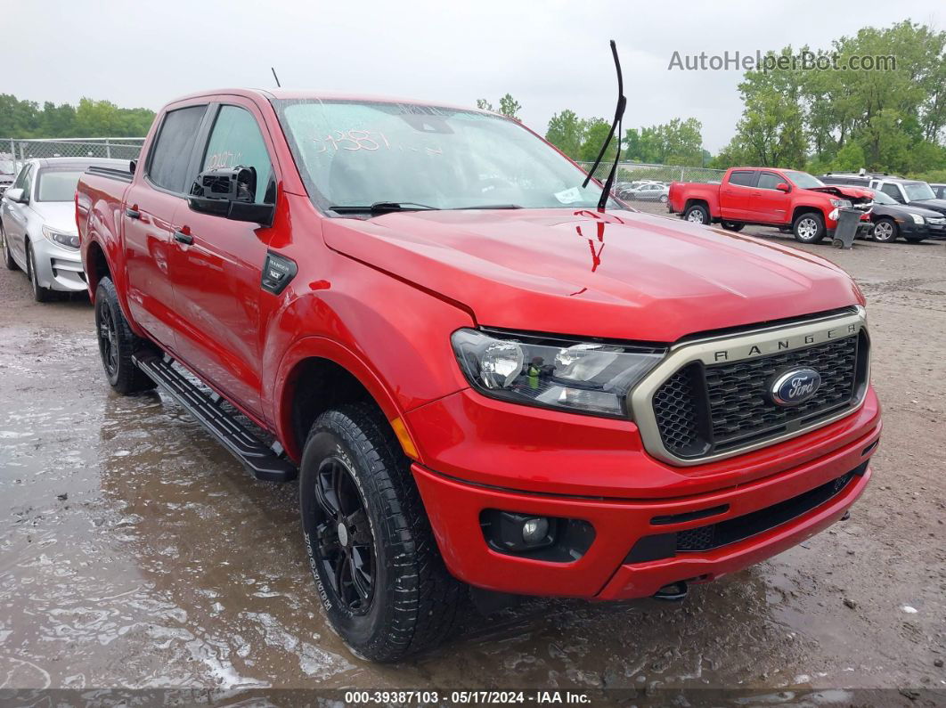 2020 Ford Ranger Xlt Red vin: 1FTER4FH2LLA92845