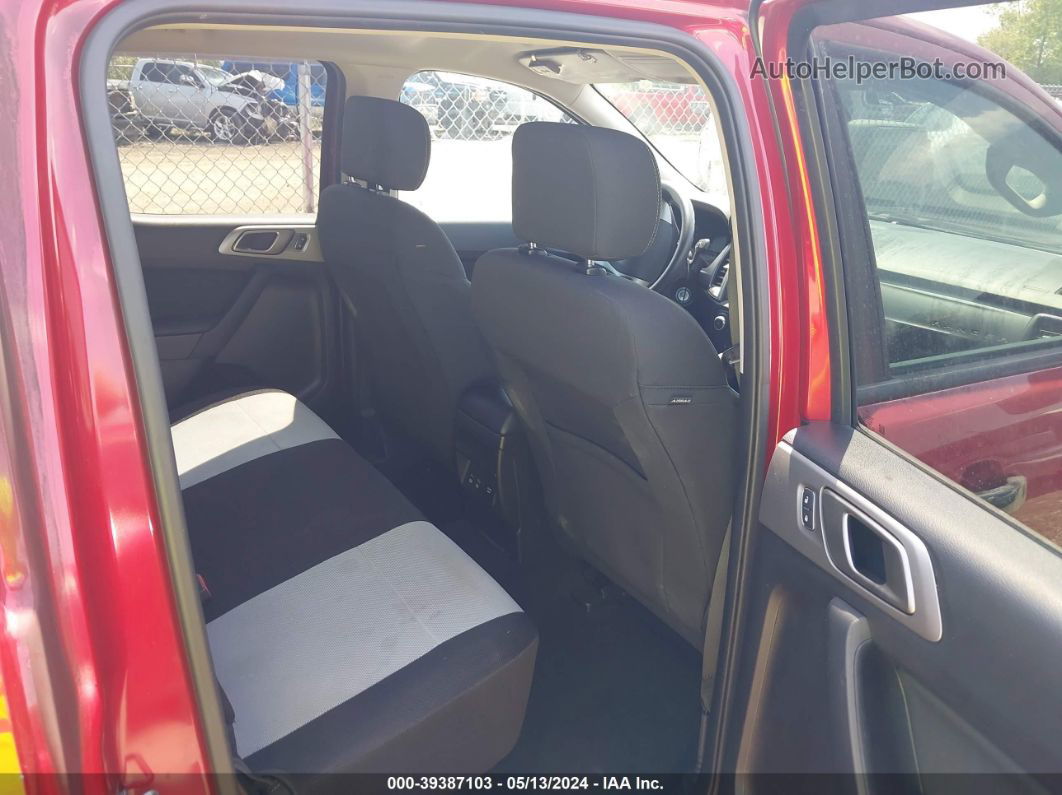 2020 Ford Ranger Xlt Red vin: 1FTER4FH2LLA92845