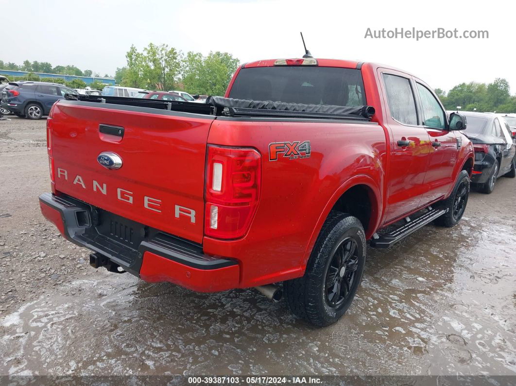 2020 Ford Ranger Xlt Red vin: 1FTER4FH2LLA92845