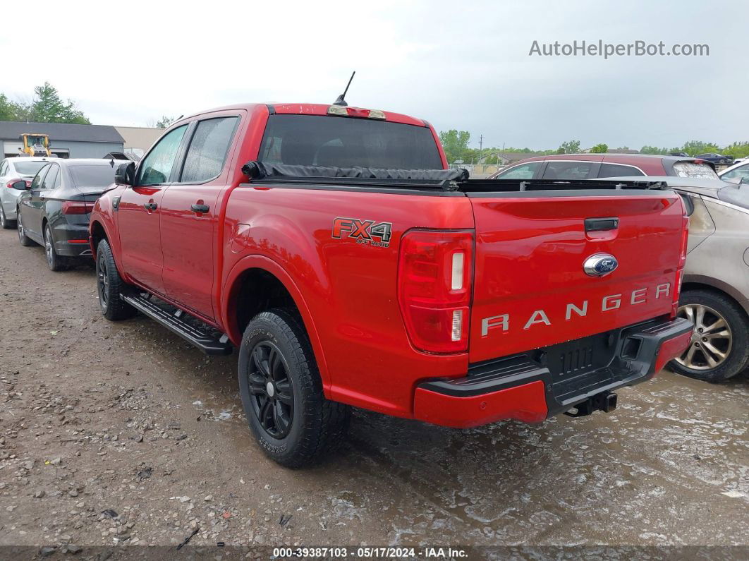 2020 Ford Ranger Xlt Red vin: 1FTER4FH2LLA92845