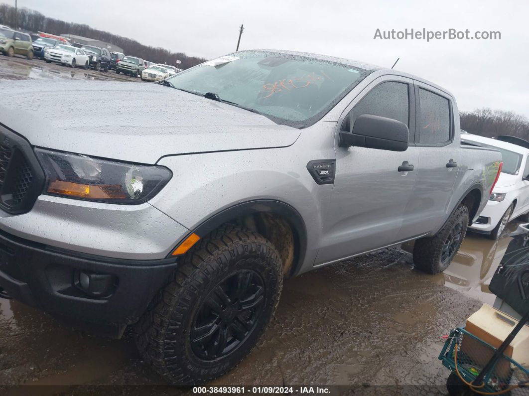 2020 Ford Ranger Xl Silver vin: 1FTER4FH2LLA95471