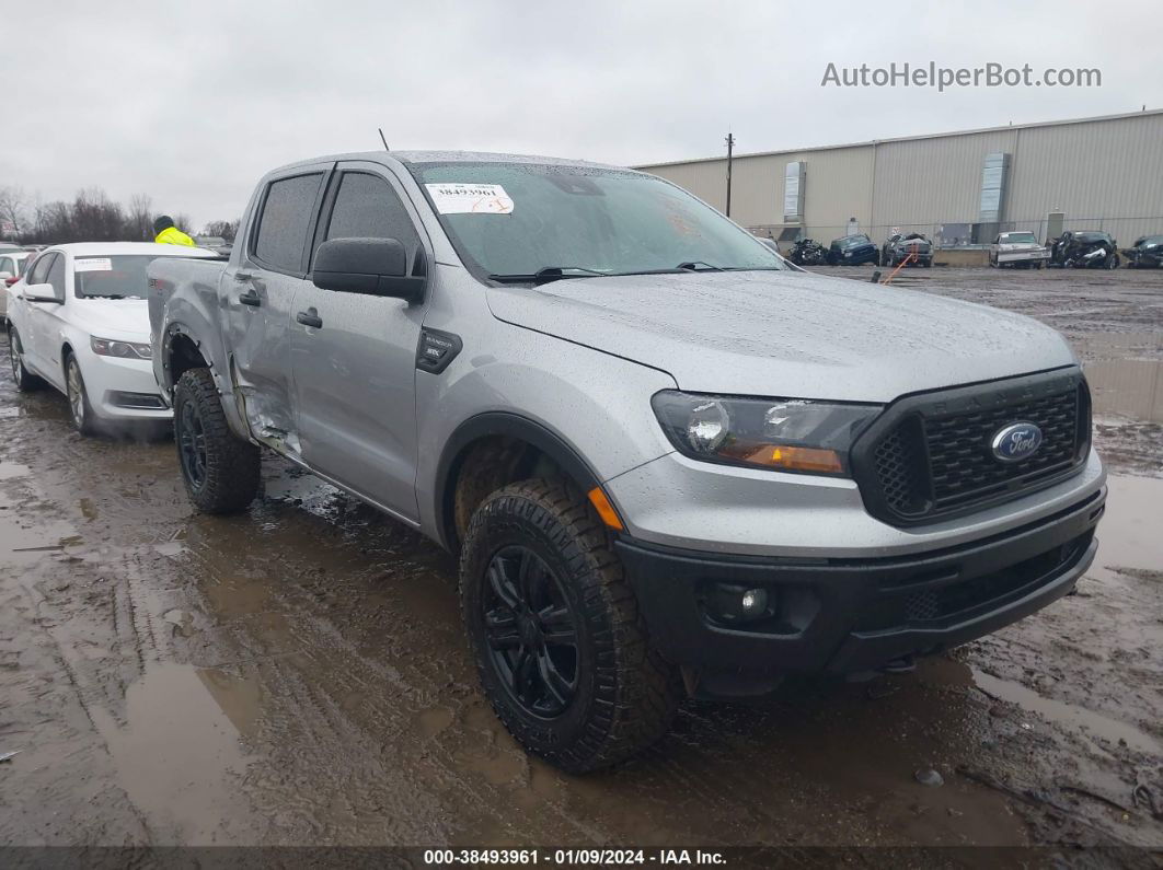 2020 Ford Ranger Xl Silver vin: 1FTER4FH2LLA95471