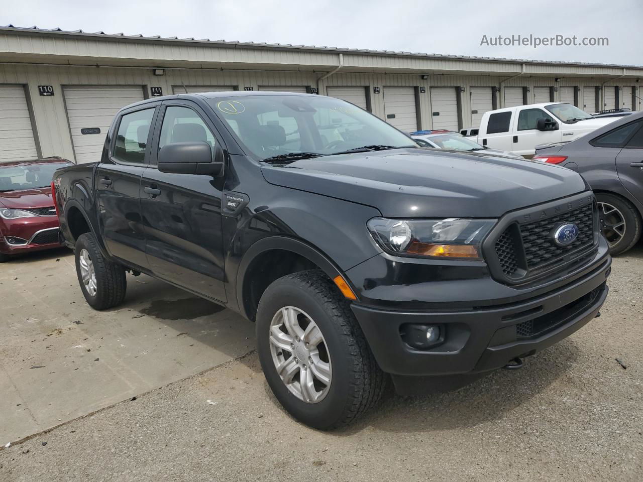 2019 Ford Ranger Xl Черный vin: 1FTER4FH3KLA17215