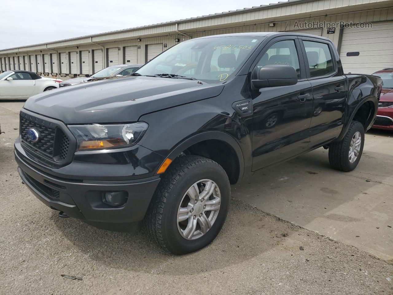 2019 Ford Ranger Xl Black vin: 1FTER4FH3KLA17215