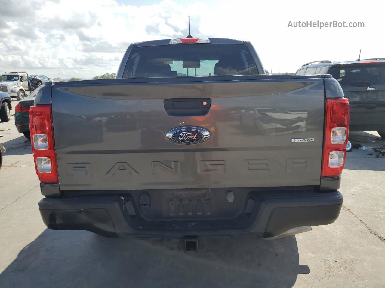 2019 Ford Ranger Xl Gray vin: 1FTER4FH3KLA17604