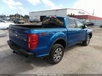 2019 Ford Ranger Xl/xlt/lariat Blue vin: 1FTER4FH3KLA24018