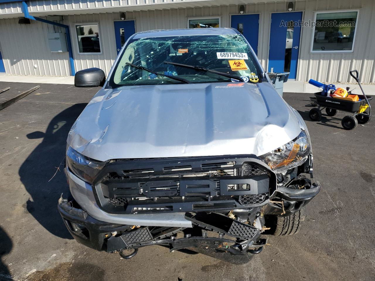 2019 Ford Ranger Xl Silver vin: 1FTER4FH3KLA32166