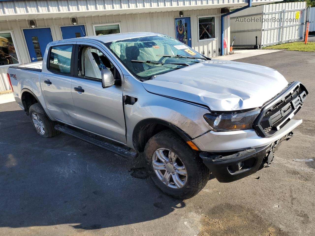 2019 Ford Ranger Xl Silver vin: 1FTER4FH3KLA32166