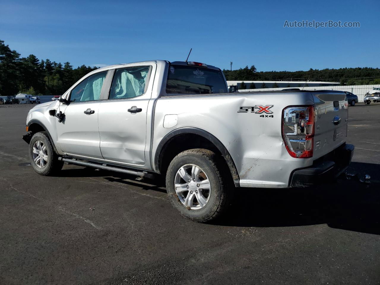 2019 Ford Ranger Xl Silver vin: 1FTER4FH3KLA32166