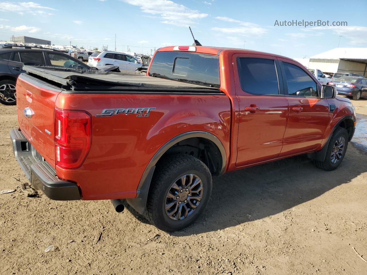 2019 Ford Ranger Xl Red vin: 1FTER4FH3KLA34614