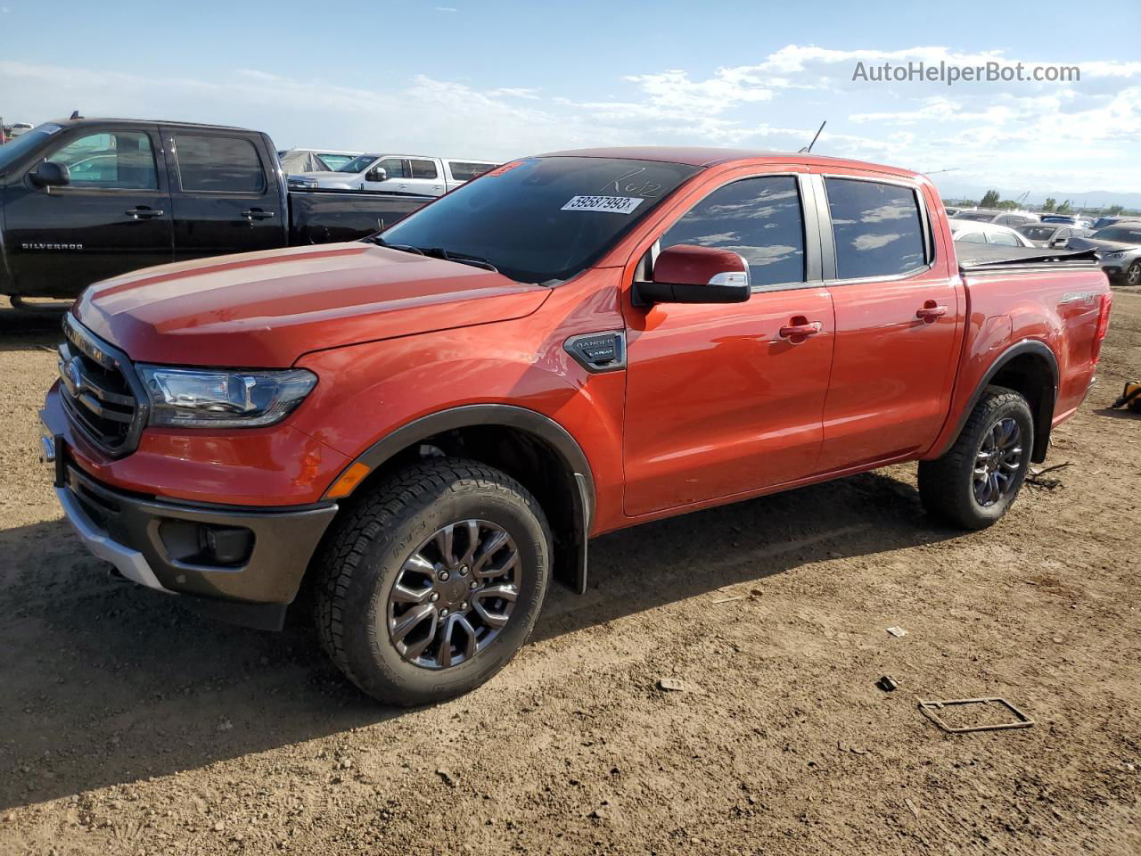 2019 Ford Ranger Xl Red vin: 1FTER4FH3KLA34614