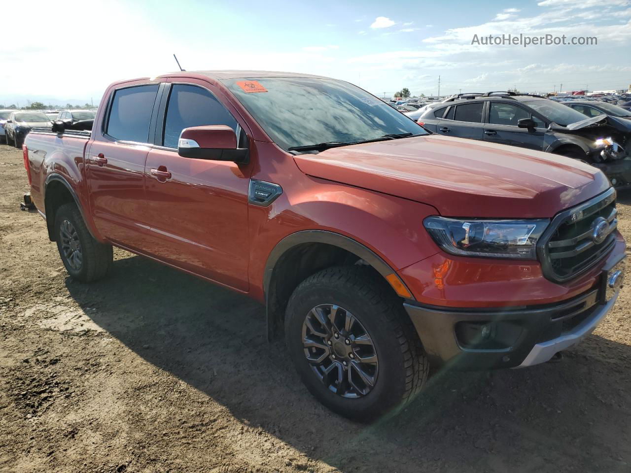 2019 Ford Ranger Xl Красный vin: 1FTER4FH3KLA34614