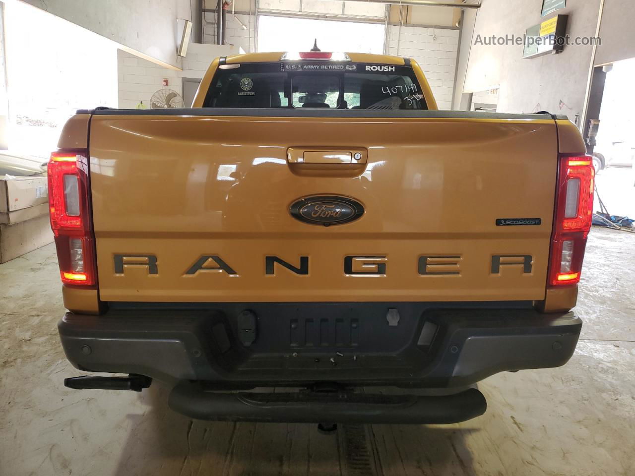 2019 Ford Ranger Xl Orange vin: 1FTER4FH3KLA97020