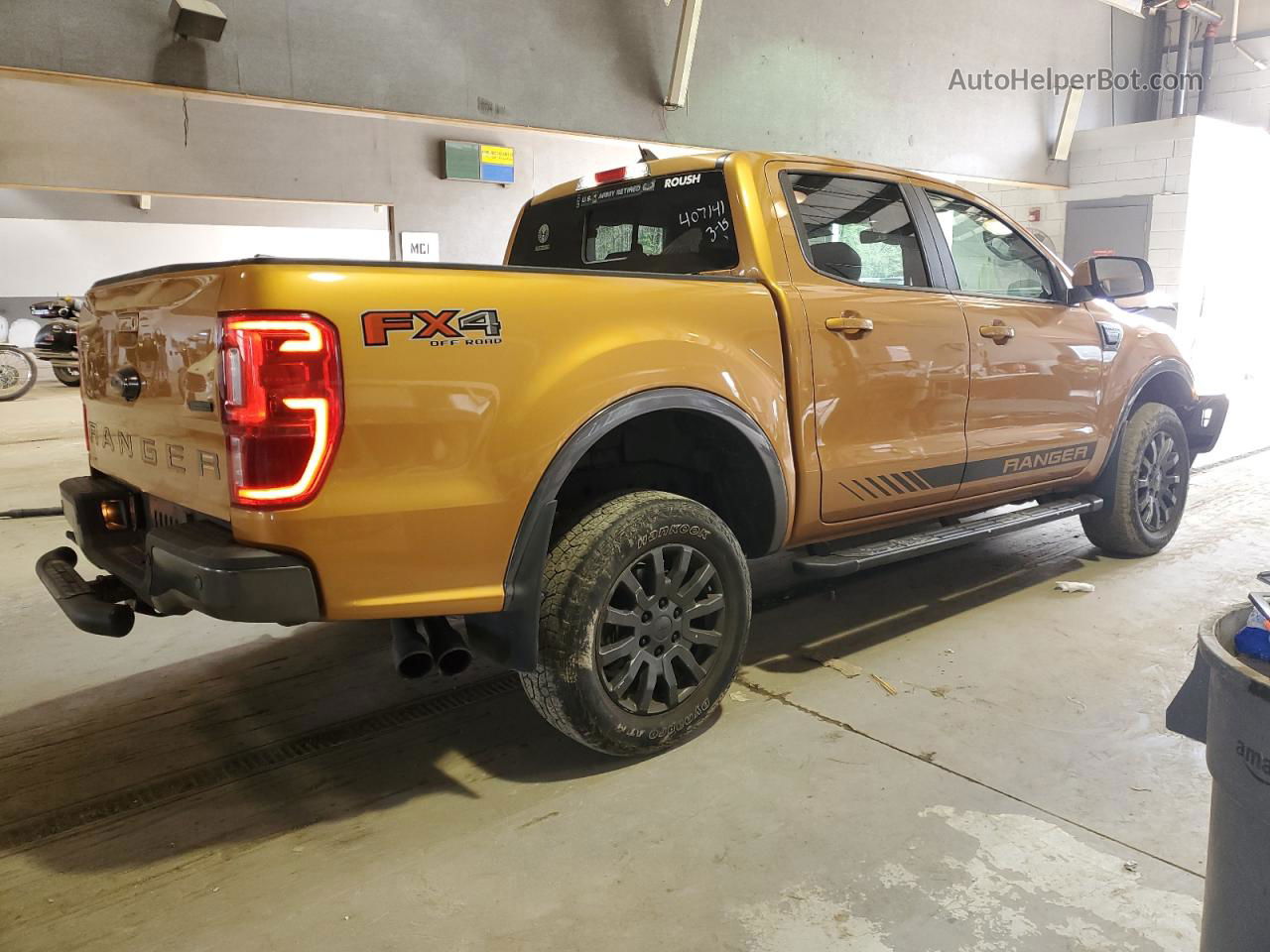 2019 Ford Ranger Xl Orange vin: 1FTER4FH3KLA97020