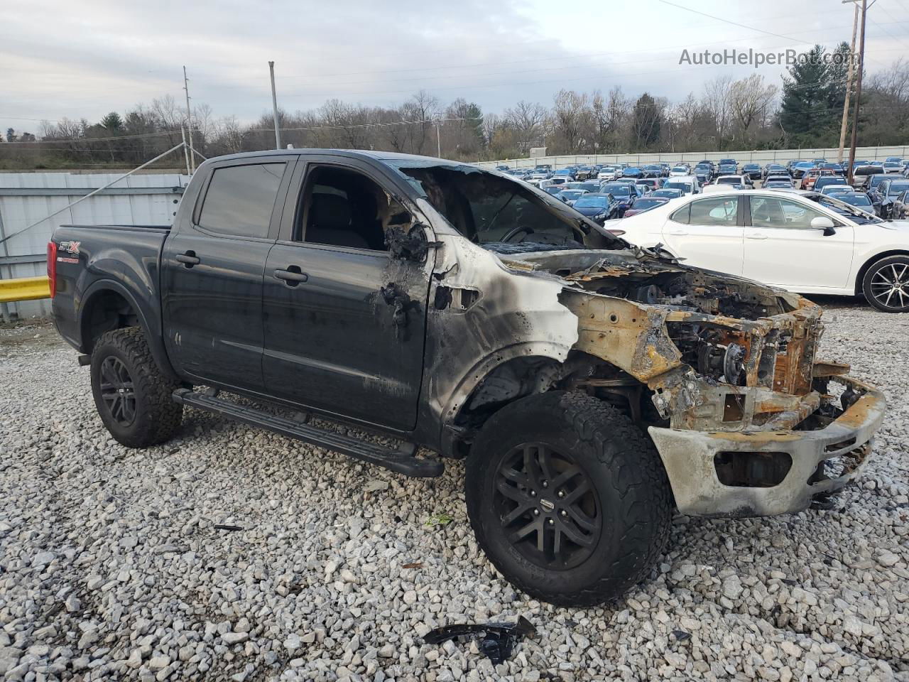 2020 Ford Ranger Xl Black vin: 1FTER4FH3LLA24442