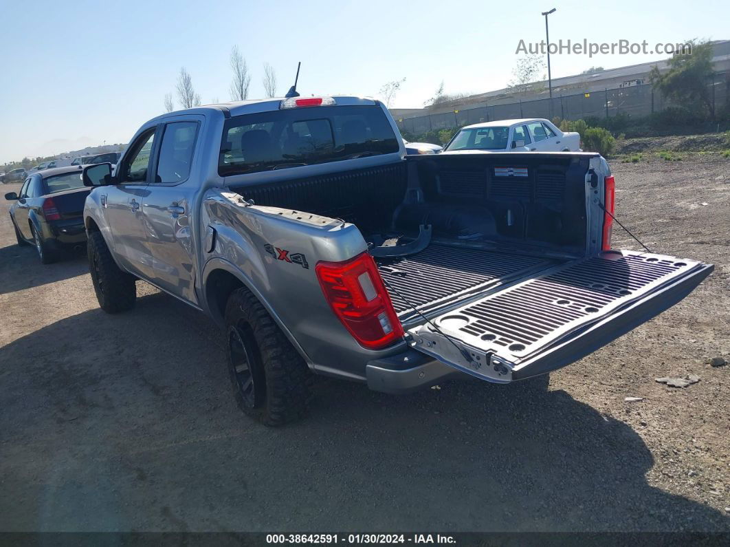 2020 Ford Ranger Lariat Silver vin: 1FTER4FH3LLA25980