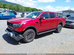 2020 Ford Ranger Lariat Red vin: 1FTER4FH3LLA60891