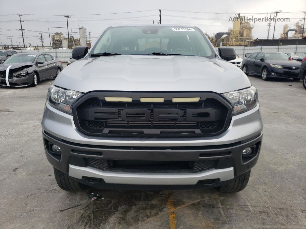 2020 Ford Ranger Xl Silver vin: 1FTER4FH3LLA71874