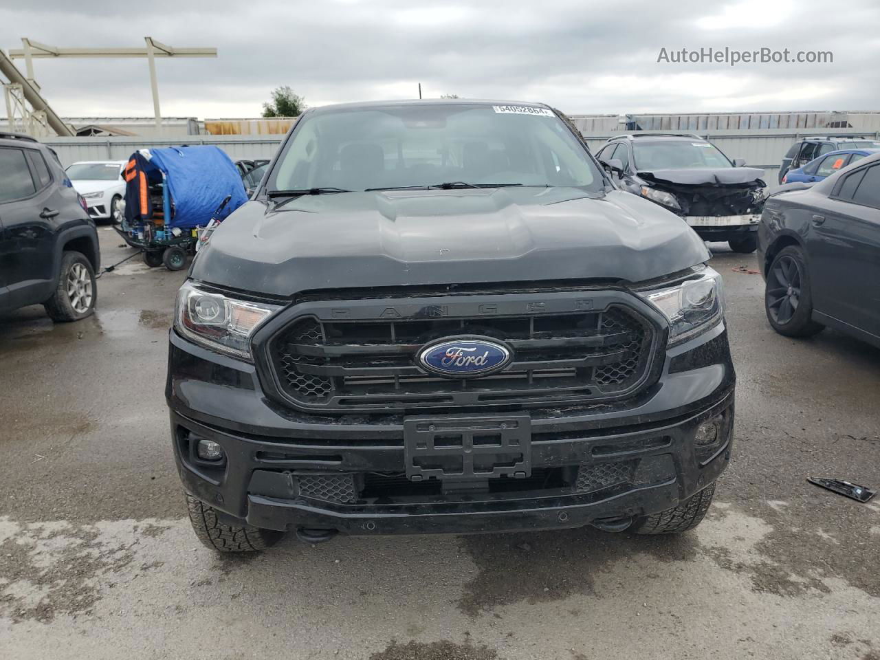 2020 Ford Ranger Xl Black vin: 1FTER4FH3LLA74175