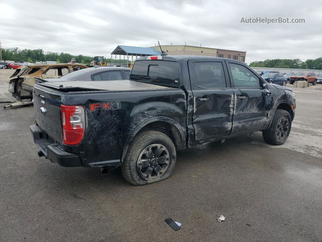 2020 Ford Ranger Xl Black vin: 1FTER4FH3LLA74175