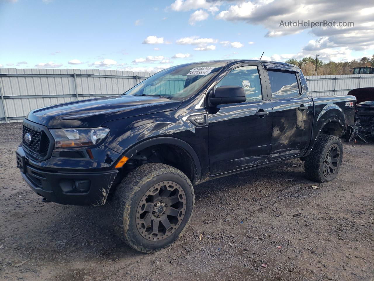 2020 Ford Ranger Xl Black vin: 1FTER4FH3LLA82048