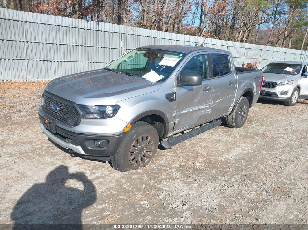 2020 Ford Ranger Xlt Silver vin: 1FTER4FH3LLA97357