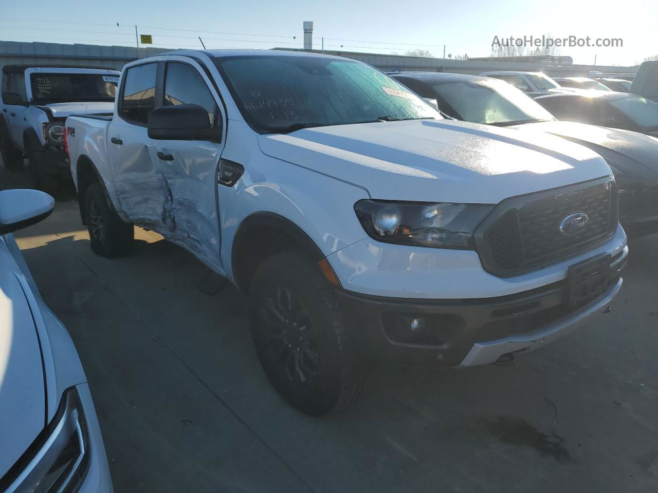 2019 Ford Ranger Xl Белый vin: 1FTER4FH4KLA05123