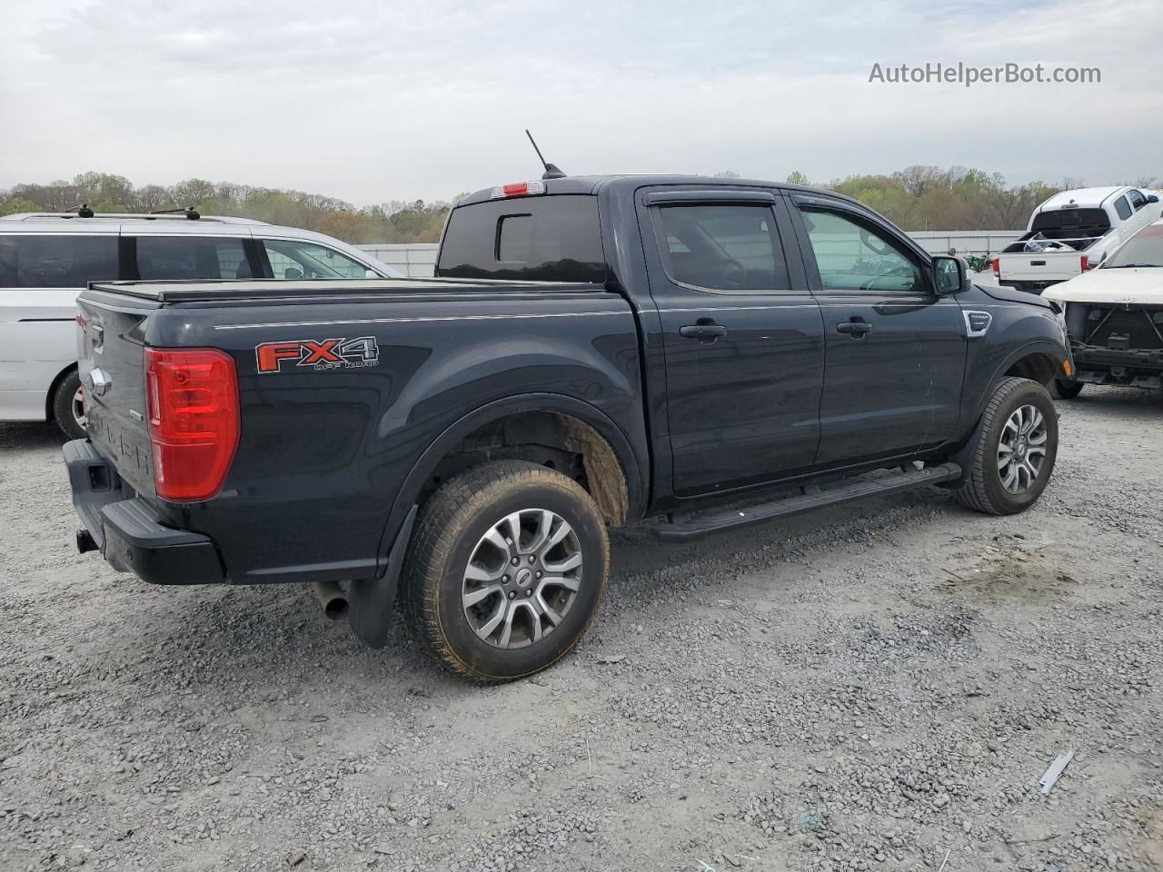 2019 Ford Ranger Xl Black vin: 1FTER4FH4KLA16820