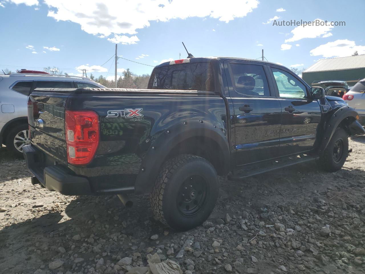 2019 Ford Ranger Xl Black vin: 1FTER4FH4KLA19149